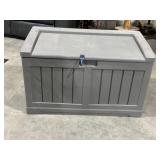 SUNCAST PLASTIC PATIO STORAGE CONTAINIER