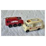 2 LESNEY MATCHBOX, FOAMITE, ICE CREAM CANTEEN!!