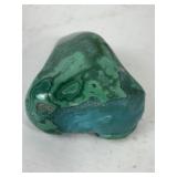 POLISHED MALACHITE STONE, 24G
