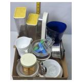 CONTAINERS, BUD LIGHT PITCHER, MISC DISHES