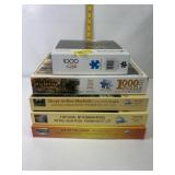 5 OPENED JIGSAW PUZZLES