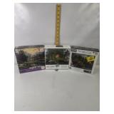 3 NEVER OPENED JIGSAW PUZZLES