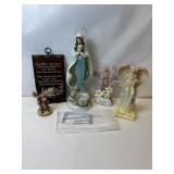 BLESSED MARY MOSAIC SCULPTURE, "WISDOMS CHILD"