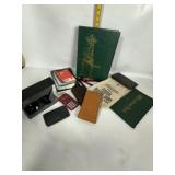 1973 C.M. RUSSELL YEARBOOK, NOTEBOOKS, SUNGLASSES