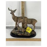 RESIN DEER FAMILY DECOR