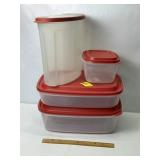 RUBBERMAID PLASTIC STORAGE CONTAINERS