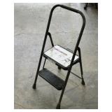 2-STEP STEEL FOLDING STEP STOOL