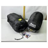 2 BRAND NEW WFS SLEEPING BAGS, 40