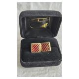 VNTG, ANSON GEOMETRIC CUFFLINKS IN CASE
