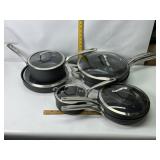 CUISINART & CALPHALON POTS & PAN SETS