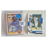 1983 RYNE SANDBERG DONRUSS ROOKIE CARD