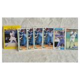 VARIETY OF BO JACKSON BASEBALL CARDS