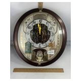 SEIKO MELODIES IN MOTION SWAROVSKI CLOCK