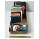 ENVELOPES, NOTEBOOKS, NOTE PADS, PENS