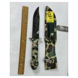 RAMBO CAMO SURVIVAL KNIFE