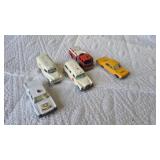5 LESNEY MATCHBOX EMERGENCY, TAXI, AMBULANCE