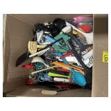 HUGE BOX OF KITCHEN UTENSILS