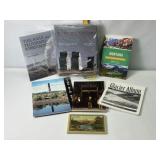 MONTANA, GLACIER, GRAIN ELEVATOR, TRAIN BOOKS