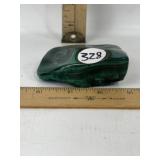 POLISHED MALACHITE FREEFORM MINERAL SPECIMEN