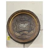 VTG. MILLER BAR ROOM LIGHTED DECOR