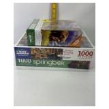 3 NEVER OPENED JIGSAW PUZZLES