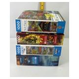 4 - 1000 PIECE JIGSAW PUZZLES