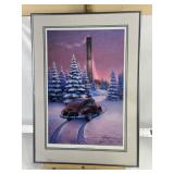 SIGNED & #175/350 BRIAN MORGER LIGHTS ON THE HILL