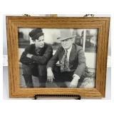 CHARLIE RUSSELL & WILL RODGERS PRINT 11.5"X9.5."