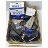 SEVERAL EYEGLASSES & CARE ITEMS