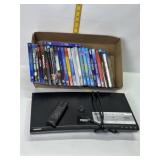 SAMSUNG BLU-RAY PLAYER W/ BLU-RAY DVD