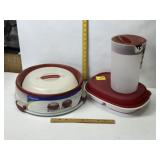 LIKE NEW RUBBERMAID STORAGE CONTAINERS