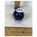 POLISHED SODALITE SPHERE, SMALL, 82G