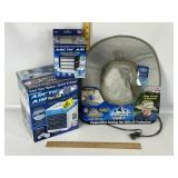 ARTIC AIR COOLER, FILTER, & HAT, ALL NEW IN BOX