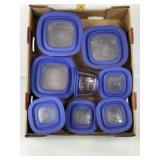 RUBBERMAID PLASTIC STORAGE CONTAINERS