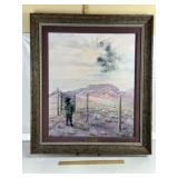 "WHEN I GROW UP" BY GARRY HOLLAND FRAMED ART