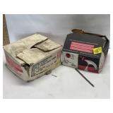 LARGE METAL STAKES, ROOFING NAILS