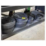 200 LBS WORTH OF CAST IRON WEIGHTS