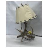 DEER ANTLER TABLE LAMP