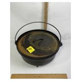 LODGE 12QT CAST IRON DUTCH OVEN