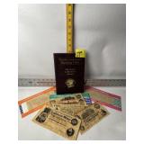 REPRODUCTION CONFEDERATE CURRENCY & TOKENS
