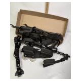 SEVERAL WINDOW GUN RACK HOLDERS