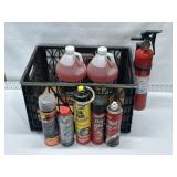 RV/MARINE ANTIFREEZE, TIRE FOAM, FIRE EXTINQUISHER