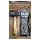 VARIETY OF TAPS & HANDLE, BABY SLEDGE HAMMER