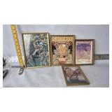 ART DECO FRAMED PRINTS MAXFIELD PARRISH
