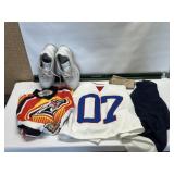 FUBU SHOES & JERSEYS, SHOE SZ 10