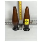 2 VINTAGE BEER BOTTLES