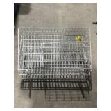3 WIRE WALL HANGING BASKET SHELVES