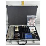 DAC GUNMASTER GUN CLEANING SET IN METAL CASE