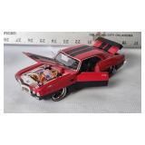 1/24 MAJESTIC DIE CAST 69 PONTIAC FIREBIRD