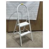 METAL 2 STEP FOLDING STEP LADDER